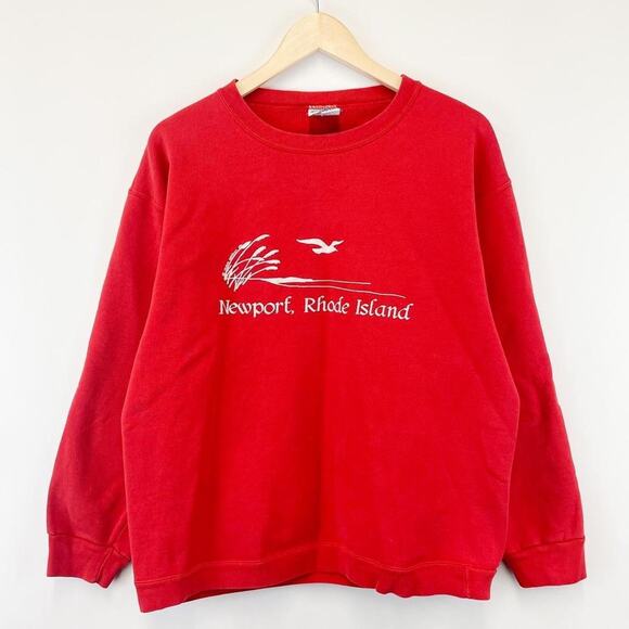 American Vintage Other - Vintage Newport Rhode Island Graphic Sweatshirt Red Mens Large